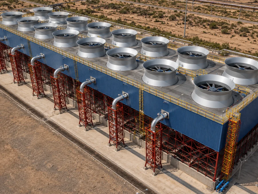 Cooling tower package