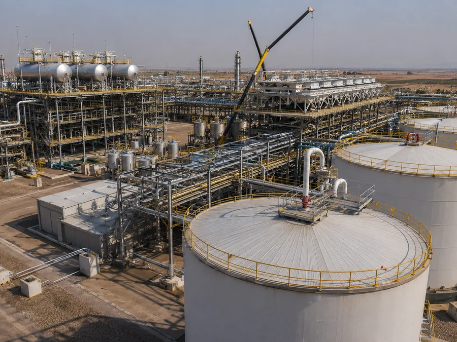 Gas processing and treatment facilities